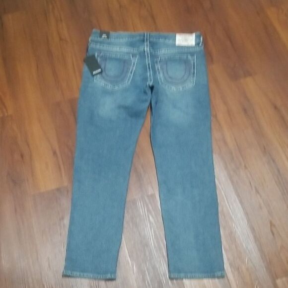 True Religion ROCCO BIG T SKINNY JEANS Mens size 36 waist, 32 Length, NWT - Picture 4 of 10